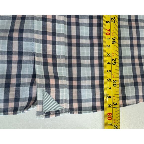 UNTUCKit Shirt Mens Size XL Multicolor Plaid Pocket LS Wrinkle Free Cotton - Picture 4 of 7